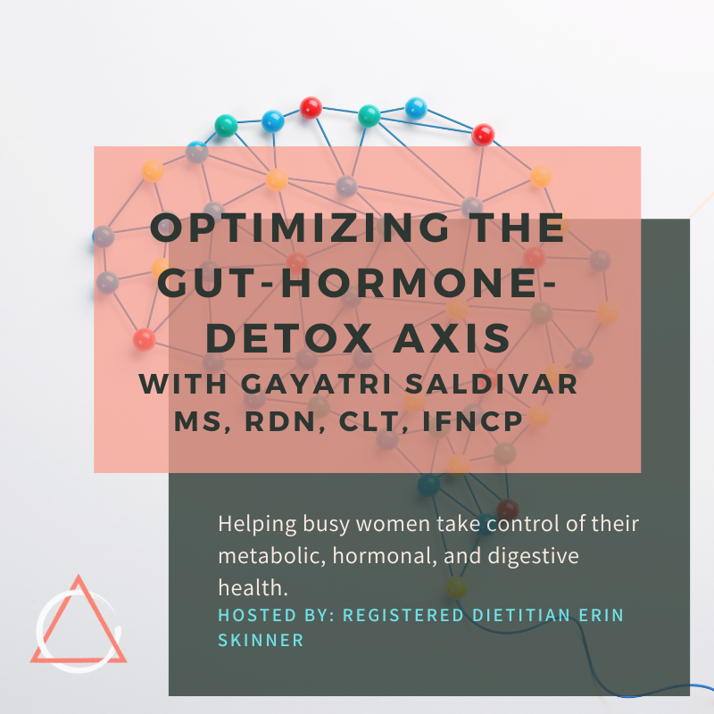 Optimizing the Gut-Hormone-Detox Axis with Gayatri Saldivar MS, RDN, CLT, IFNCP